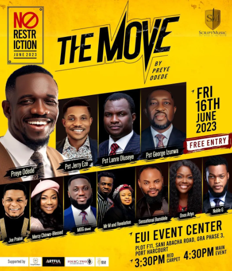 The MOVE Concert With Preye Odede | 16th June 2023