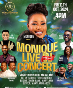 [Event] Mike Abdul, Joe Praiz, Onos & Others ready for Monique Live in Concert with the theme "Arise”